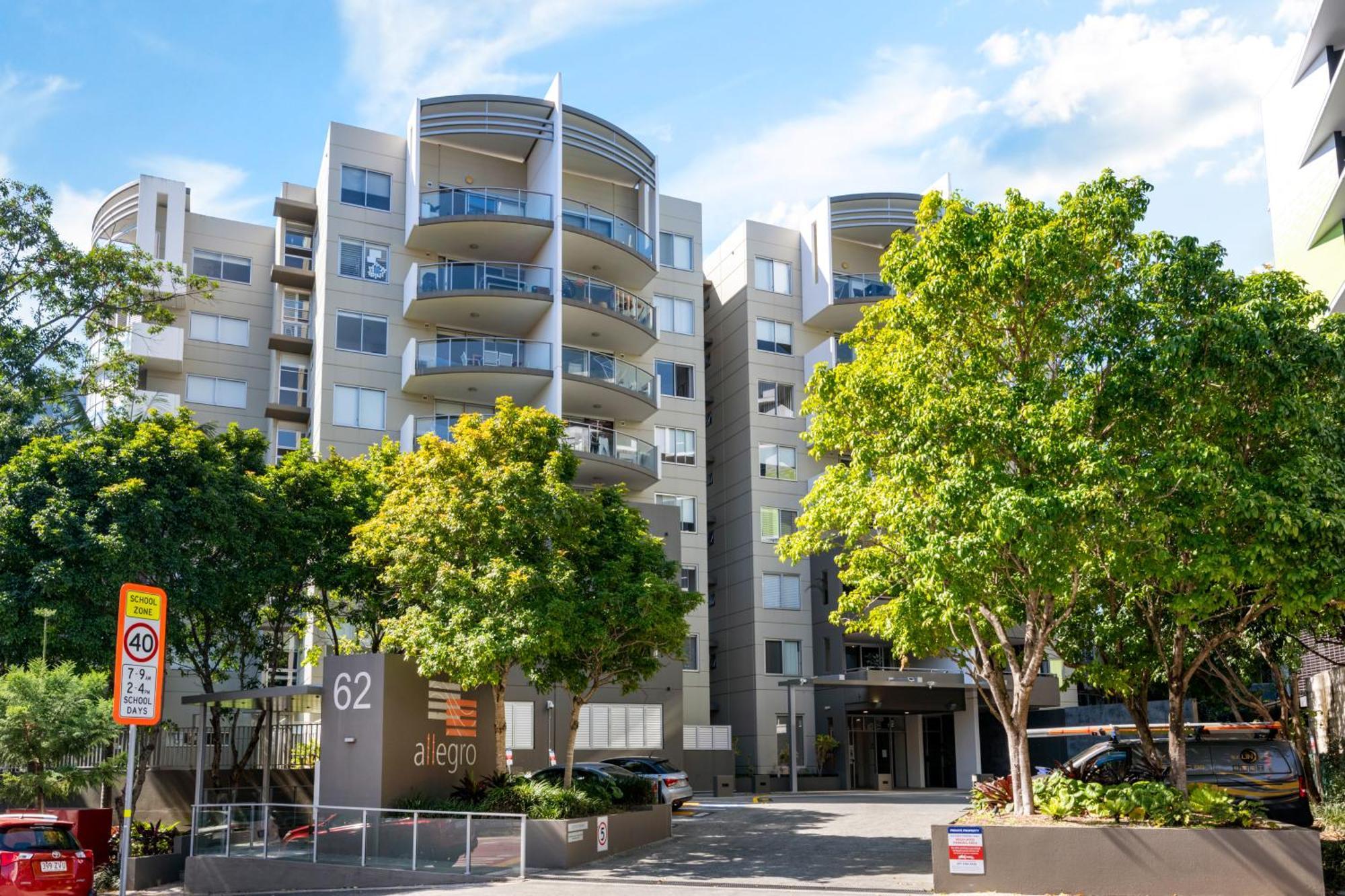 Allegro Apartments 브리즈번 외부 사진